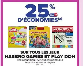 Promotion Exclusives de 2
Hasbro : Découvrez l'Offre incontournable