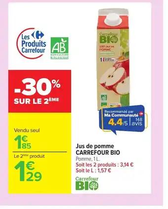 Promotion Exclusives de 12
Bio pomme : Découvrez l'Offre incontournable