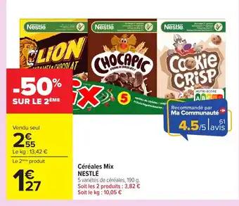 NESTLÉ Céréales Mix 190 g