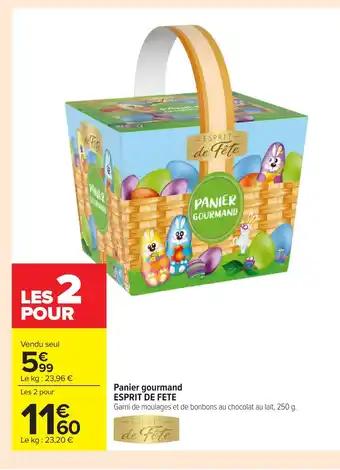 Promotion Exclusives de 3
Panier gourmand : Découvrez l'Offre incontournable