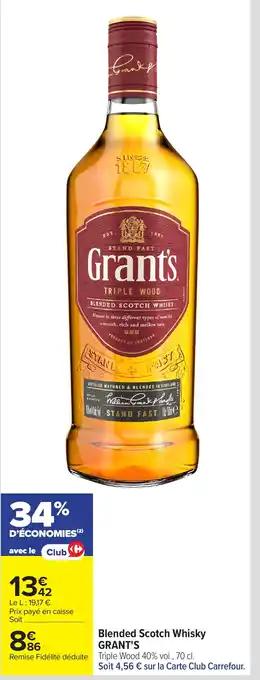 Promotion Exclusives de 29
Blended scotch whisky : Découvrez l'Offre incontournable
