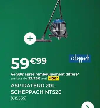 Promotion Exclusives de 35
Scheppach : Découvrez l'Offre incontournable