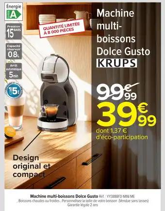 KRUPS Machine multi-boissons Dolce Gusto