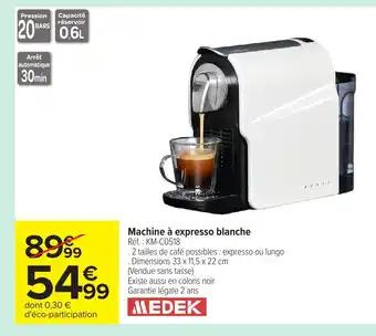 Promotion Exclusives de 4
Machine expresso : Découvrez l'Offre incontournable
