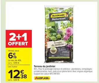 Promotion Exclusives de 2
Terreau du jardinier : Découvrez l'Offre incontournable