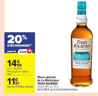 Promotion Exclusives de 3
Trois Rivieres : Découvrez l'Offre incontournable