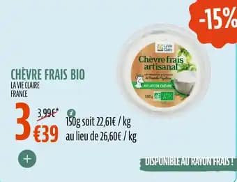 Promotion Exclusives de 45
Chèvre : Découvrez l'Offre incontournable