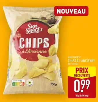 SUN SNACKS Chips à l'ancienne