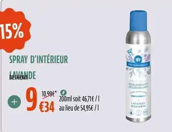 DIETAROMA Spray d'intérieur lavande 200 ml