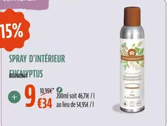 EUCALYPTUS Spray d'intérieur 200 ml