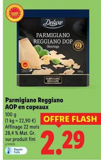 Deluxe Parmigiano Reggiano AOP en copeaux