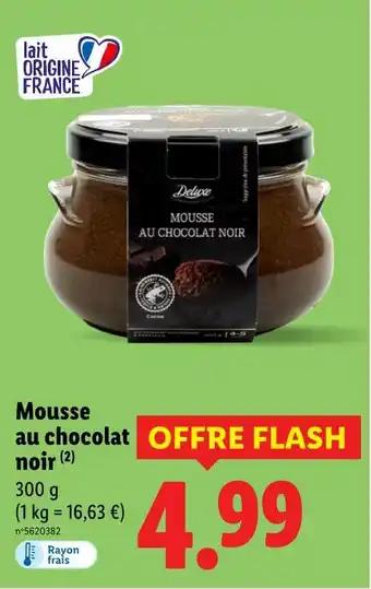 Deluxe Mousse au chocolat noir