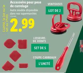PARKSIDE Ventouses, Lisseurs de joints, Coupe-carreaux