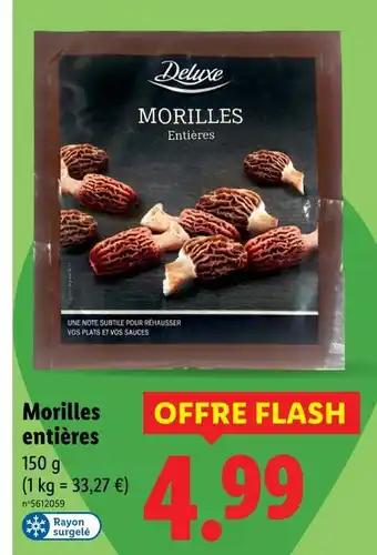 Promotion Exclusives de 3
            
        
        Morilles : Découvrez l'Offre incontournable