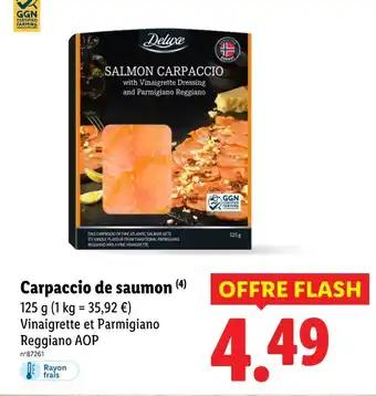 Promotion Exclusives de 13
            
        
        Carpaccio de : Découvrez l'Offre incontournable