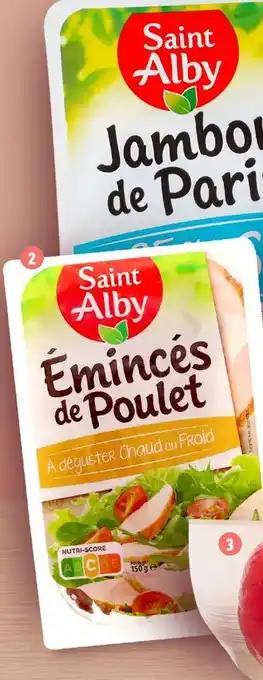 Saint Alby Émincés de poulet