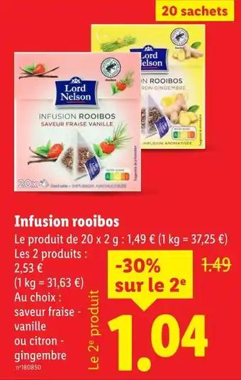 LORD NELSON Infusion rooibos