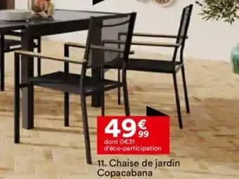 Promotion Exclusives de 1
Chaise de jardin : Découvrez l'Offre incontournable