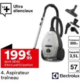 Promotion Exclusives de 3
Aspirateur traîneau : Découvrez l'Offre incontournable