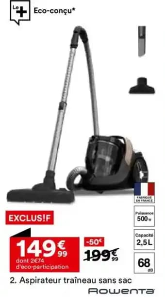 Promotion Exclusives de 14
Rowenta : Découvrez l'Offre incontournable