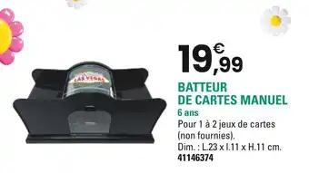 Batteur de cartes manuel