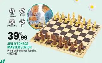 Promotion Exclusives de Jeu d'échecs : Découvrez l'Offre incontournable