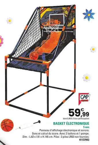 CAP Basket électronique
