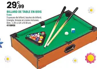 Promotion Exclusives de Billard : Découvrez l'Offre incontournable