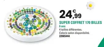 Super coffret 170 billes