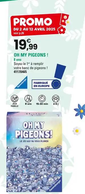 Ravensburger Oh my pigeons !