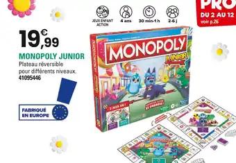 Promotion Exclusives de Monopoly junior : Découvrez l'Offre incontournable
