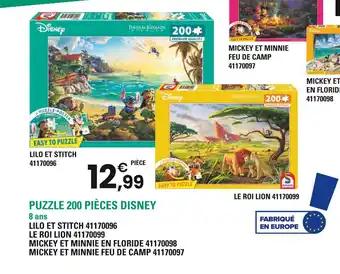 Disney Puzzle 200 pièces