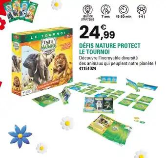 Défis nature protect le tournoi
