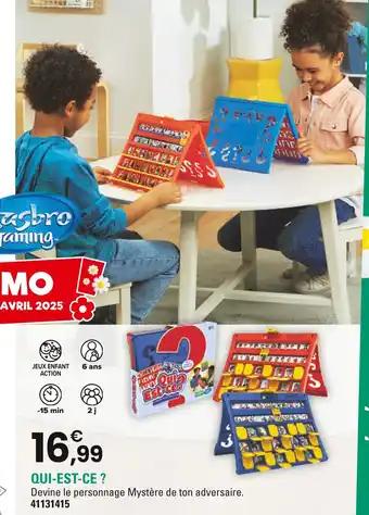 Promotion Exclusives de Qui est ce : Découvrez l'Offre incontournable