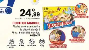 Promotion Exclusives de Docteur maboul : Découvrez l'Offre incontournable
