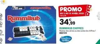Hasbro Gaming Rummikub Chiffres
