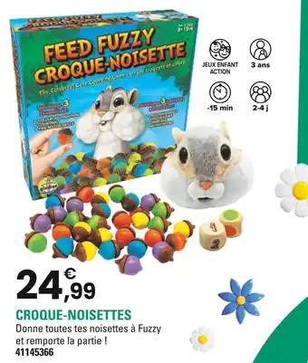 Feed Fuzzy Croque-noisette