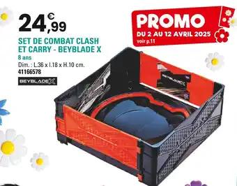 Set de Combat Clash et Carry - Beyblade X