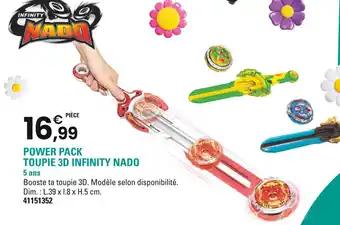 INFINITY NADO Power pack toupie 3d
