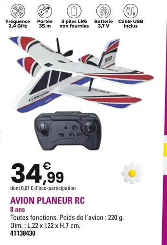 Promotion Exclusives de 1
Avion : Découvrez l'Offre incontournable