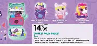 Promotion Exclusives de 1
Polly Pocket : Découvrez l'Offre incontournable