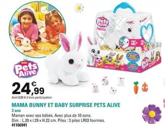 ZURU Mama bunny et baby surprise