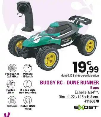 EXOST Buggy rc - dune runner