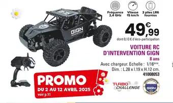 Gign Voiture RC d'intervention