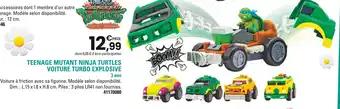 TEENAGE MUTANT NINJA TURTLES voiture turbo explosive