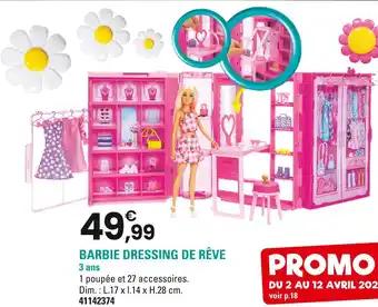Barbie Dressing de rêve