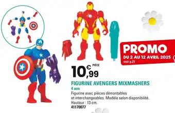 Figurine avengers mixmashers