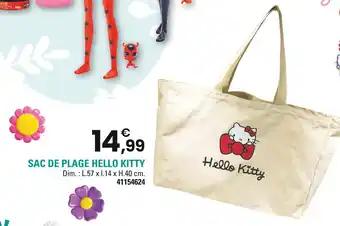 Sac de plage hello kitty