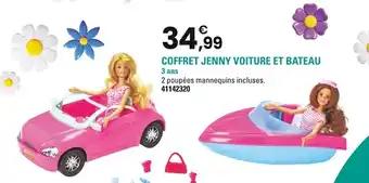 Coffret Jenny Voiture et Bateau