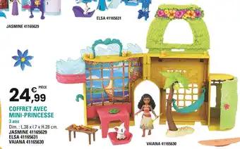 Disney Coffret avec mini-princesse